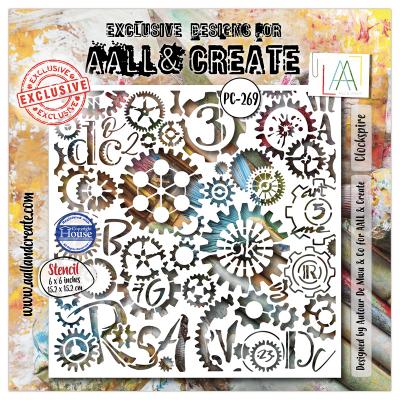 Aall & Create Stencil - Clockspire